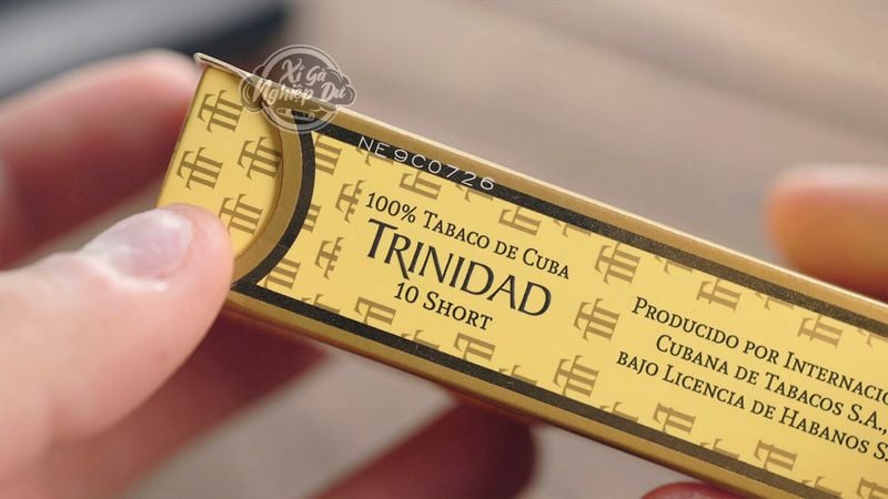 Xì Gà Mini Trinidad Short - 10 Điếu - Xì Gà Mini Chính Hãng