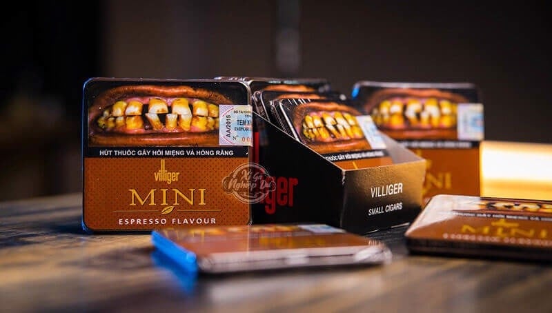 Xì Gà Mini Villiger Espresso Flavour - Cigar Đức Chính Hãng