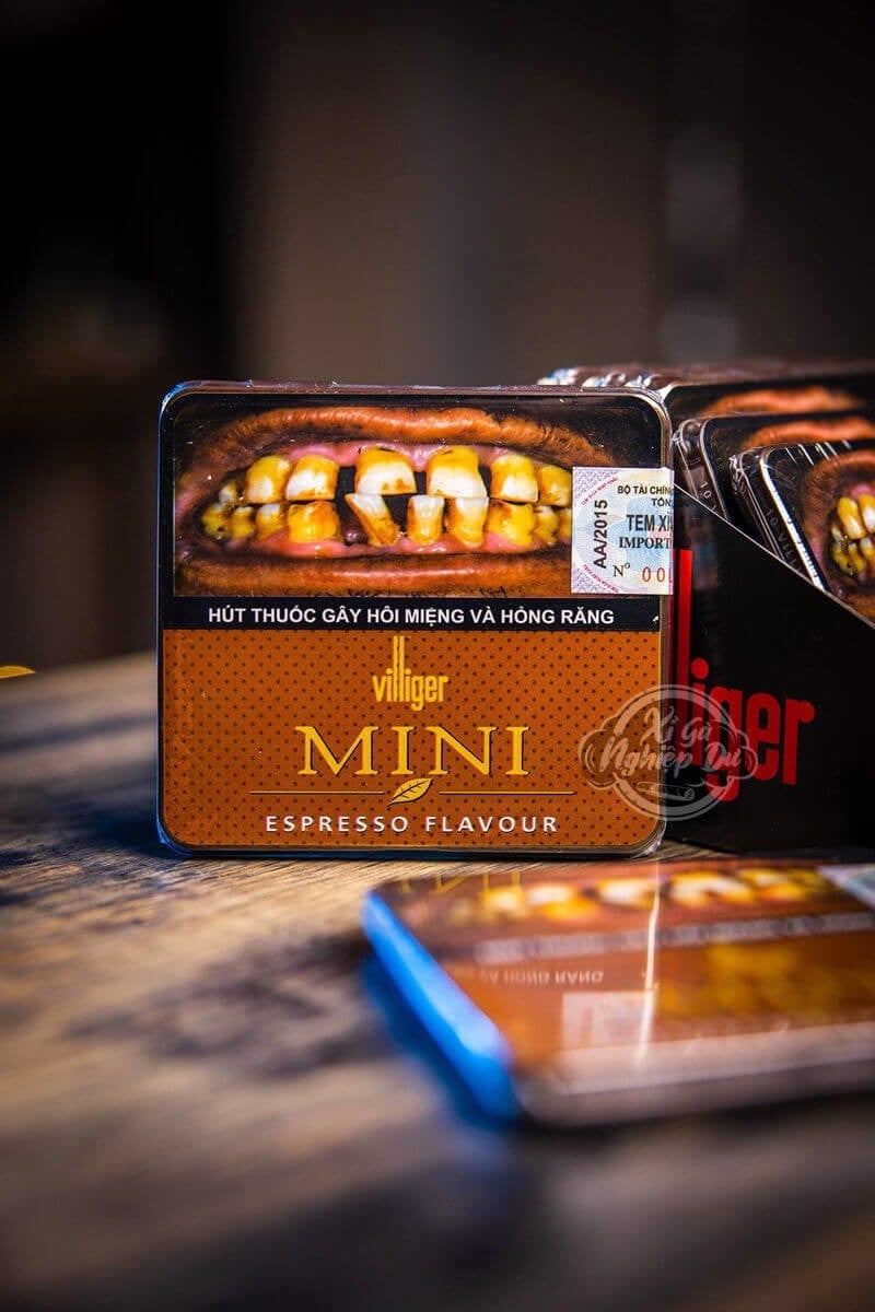 Xì Gà Mini Villiger Espresso Flavour - Cigar Đức Chính Hãng