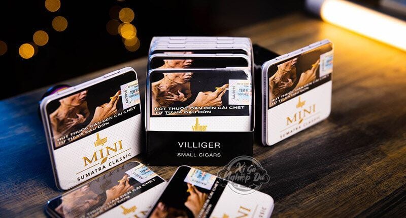 Xì Gà Mini Villiger Sumatra Classic - Cigar Đức Chính Hãng