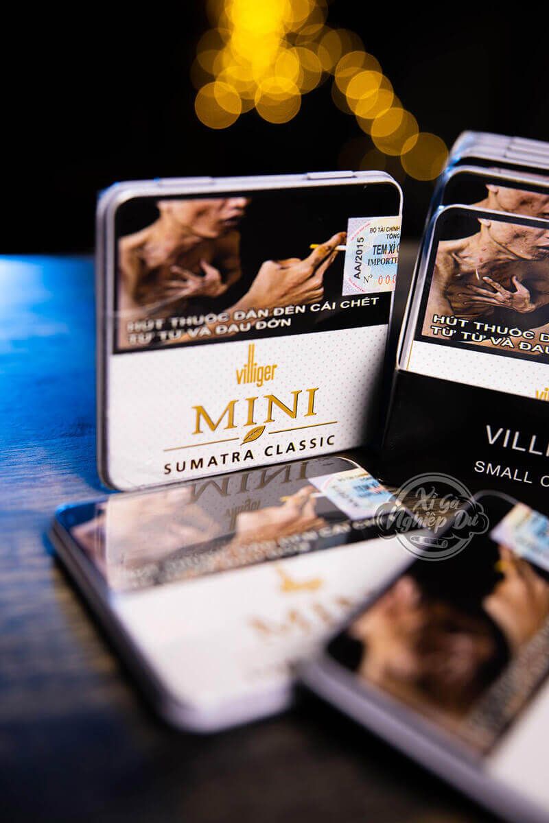 Xì Gà Mini Villiger Sumatra Classic - Cigar Đức Chính Hãng