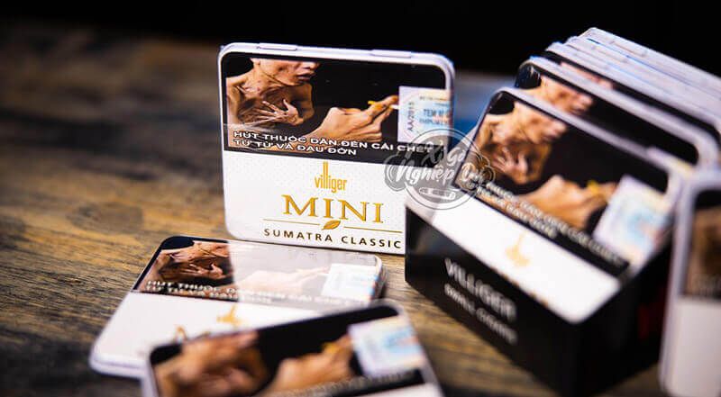 Xì Gà Mini Villiger Sumatra Classic - Cigar Đức Chính Hãng