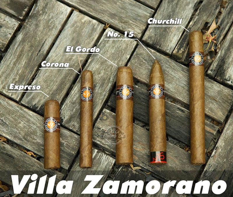 Xì Gà Villa Zamorano No 15 - Cigar Honduras Chính Hãng