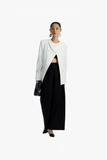 DRAPED BLAZER