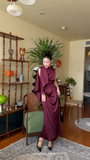 FALLING-SIDE DRESS
