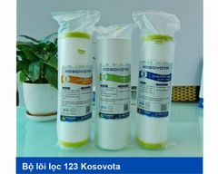 Bộ 3 Lõi lọc nước123 Kosovota 10