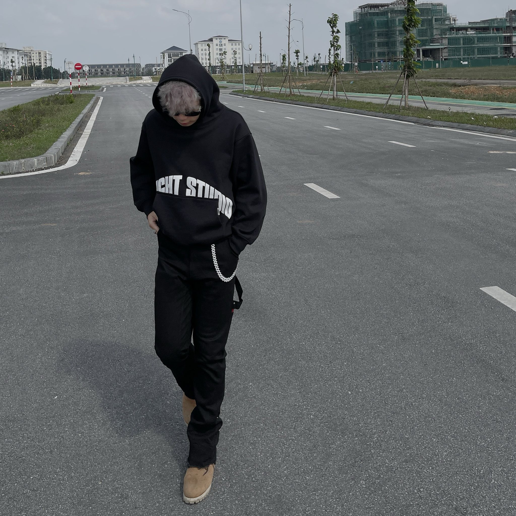 BUXFORONE HOODIE BLACK