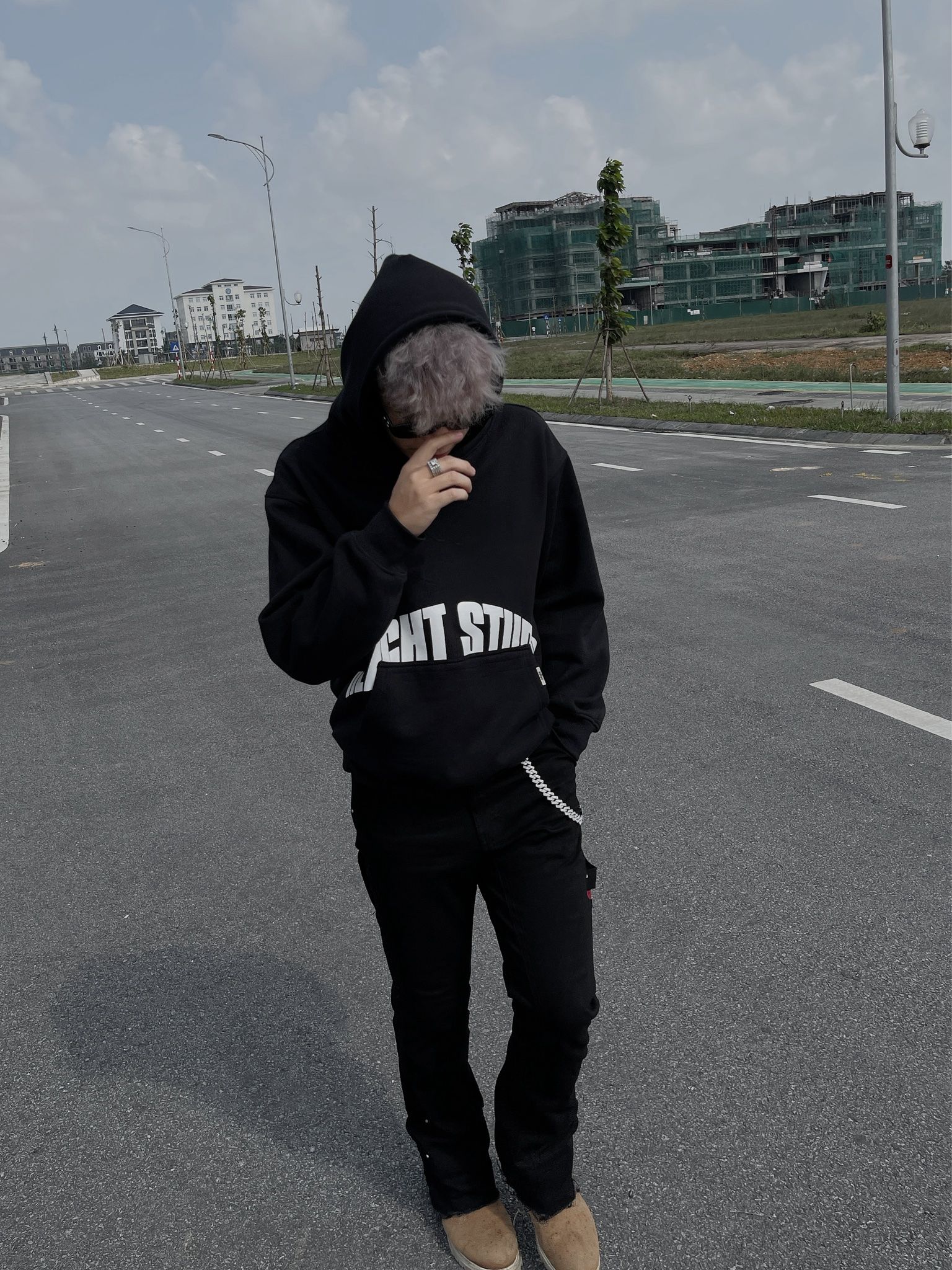 BUXFORONE HOODIE BLACK