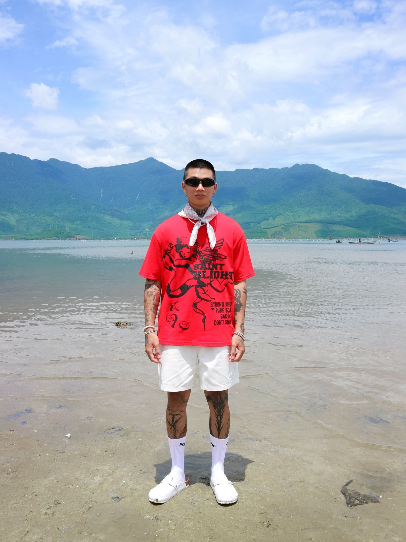 HLIGHT BASIC KAKI SHORTS