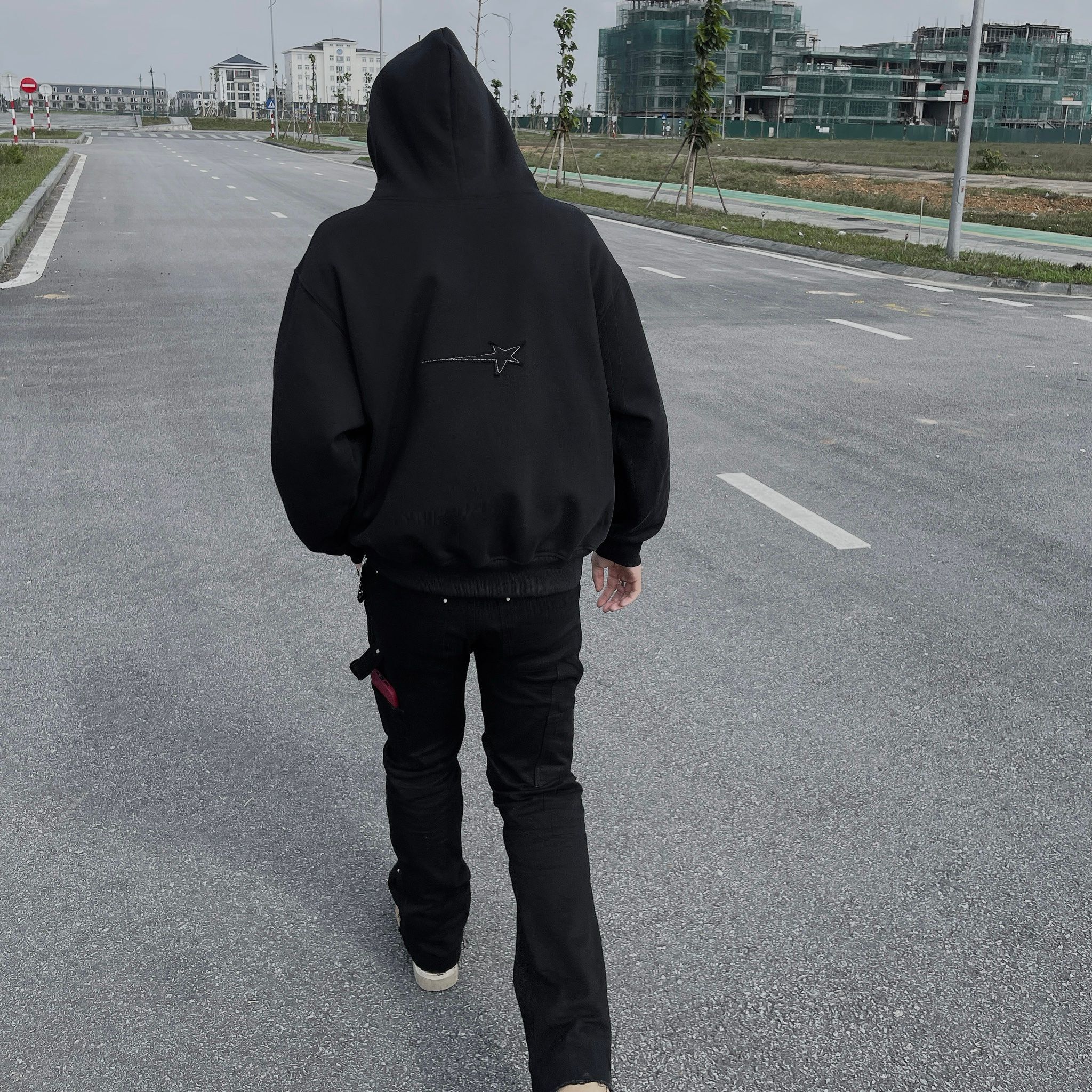 BUXFORONE HOODIE BLACK