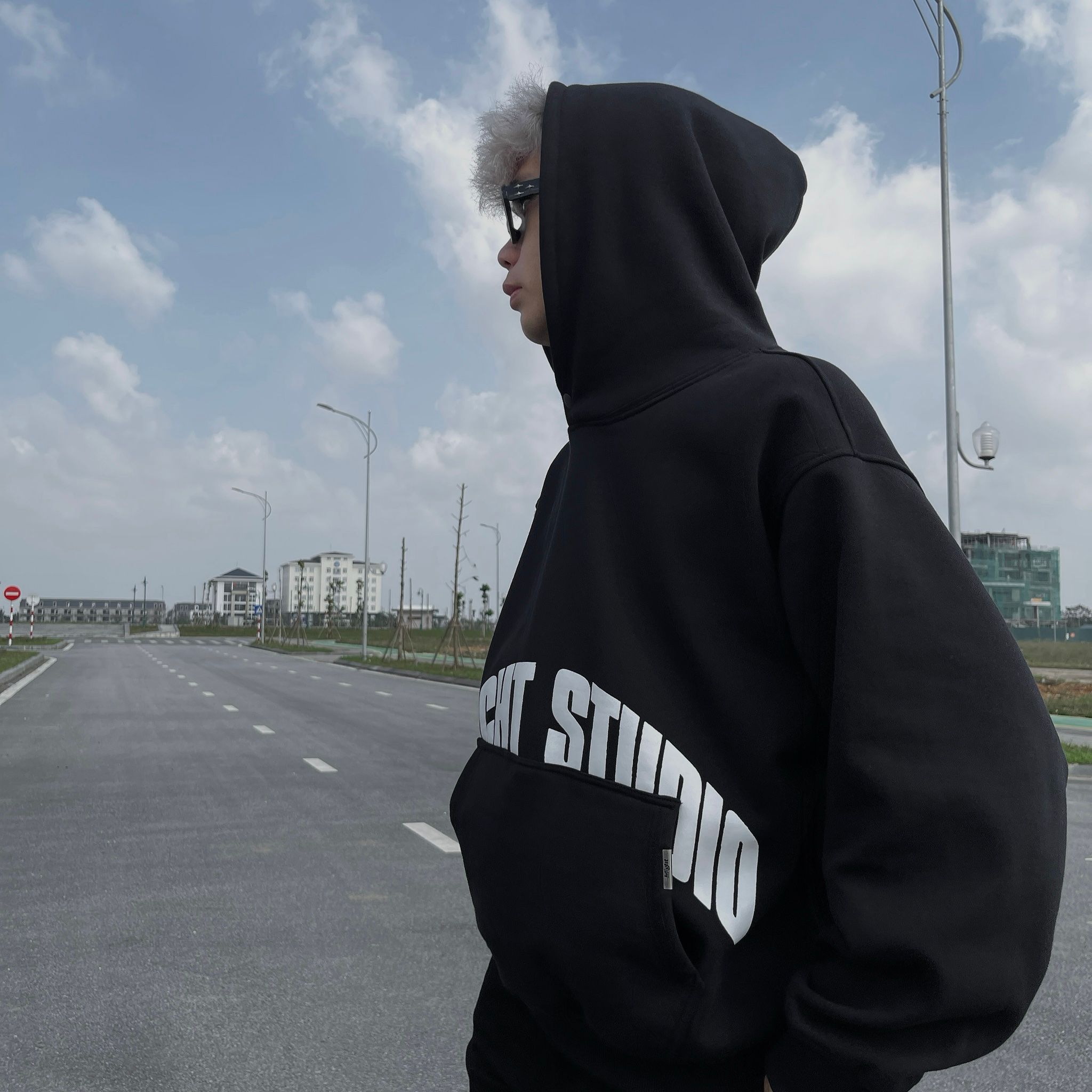 BUXFORONE HOODIE BLACK
