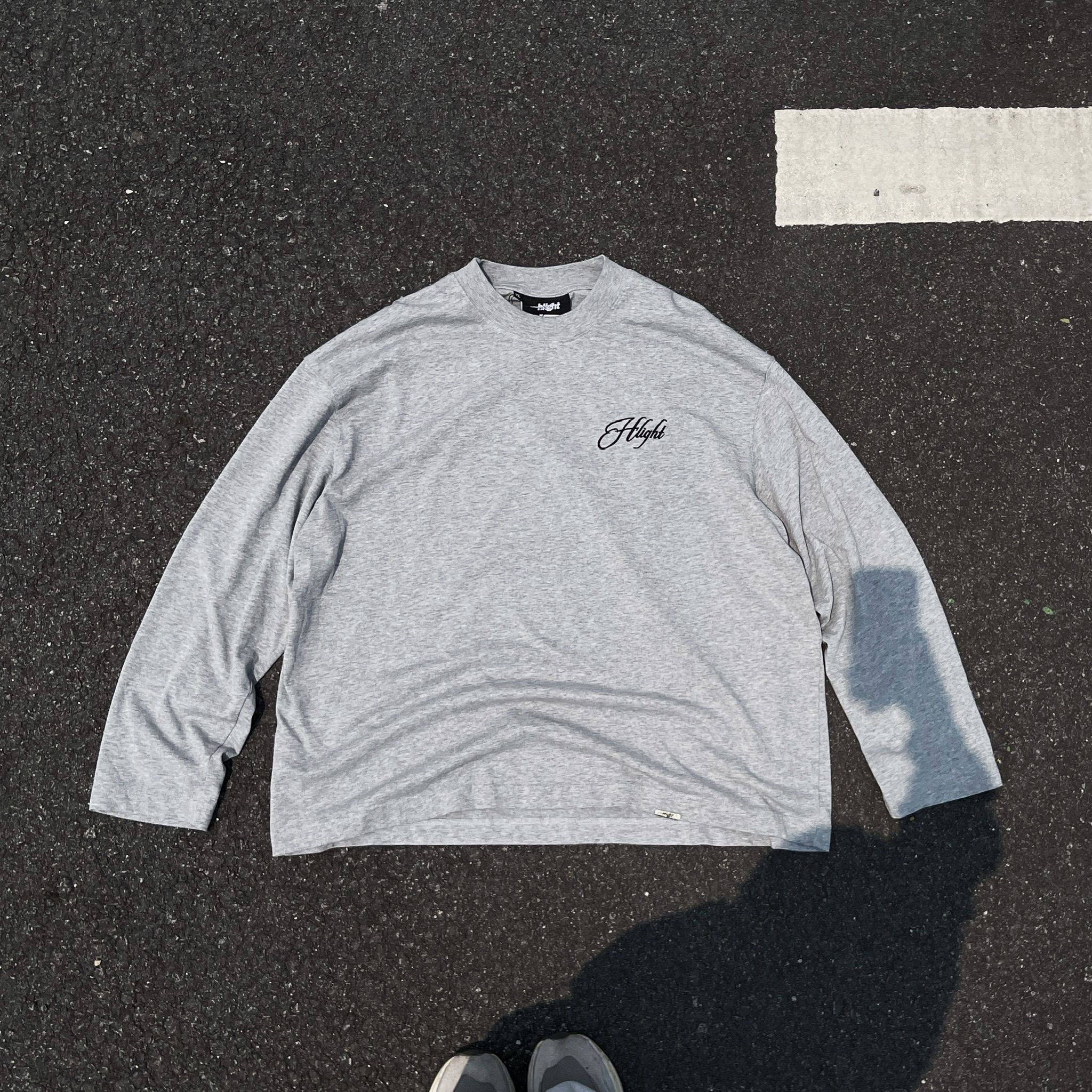 LONGSLEEVE HEATHER T-SHIRT