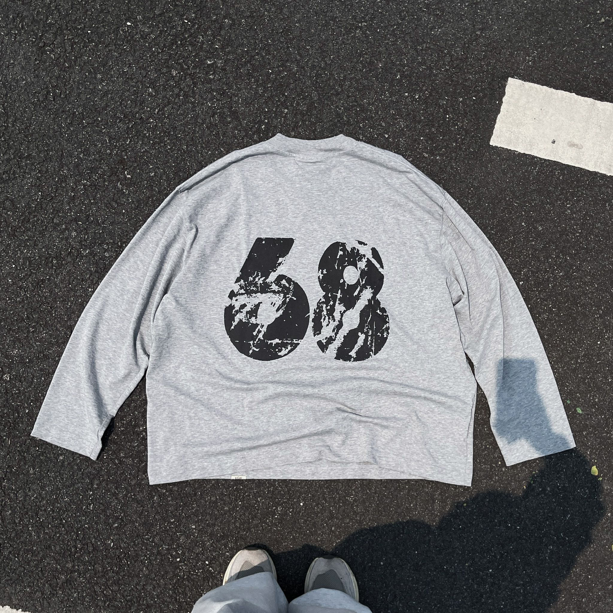 LONGSLEEVE HEATHER T-SHIRT