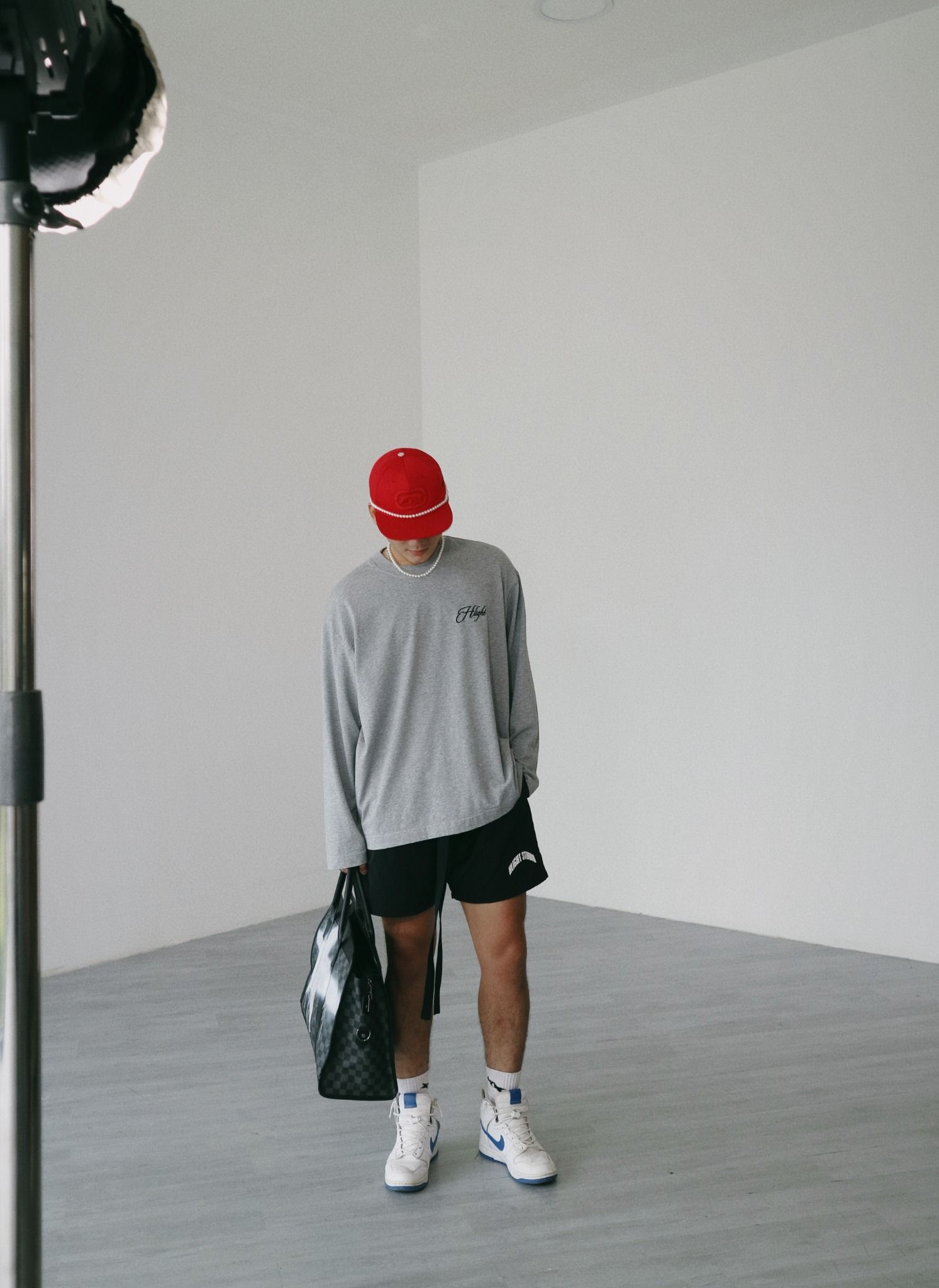 LONGSLEEVE HEATHER T-SHIRT