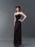 ÁO CORSET SILK SLIMFIT BLACK CROISSANT