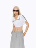 ÁO THUN LƯỚI SLIMFIT WHITE NATALYA