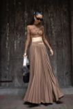 ÁO CROPTOP THUN LƯỚI CROPTOP BROWN CAPRICORN