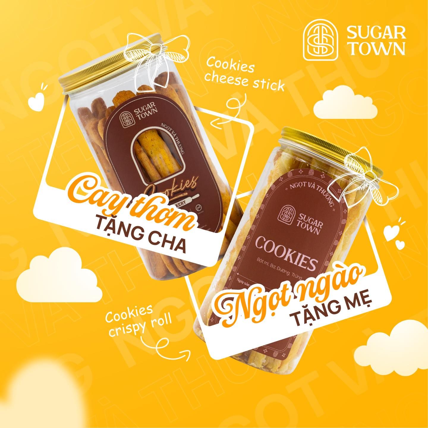 Combo cha mẹ – (Crispy Twisted Cookies - Cheese Stick)