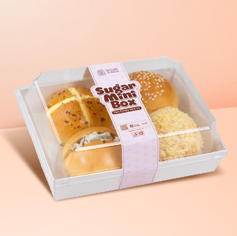 Sugar Mini Box-Tan Chảy Mix Vị