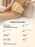 Đai Massage Chườm Nóng Bụng Và Thắt Lưng Breo Y2