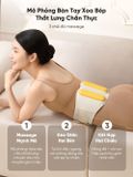 Đai Massage Chườm Nóng Bụng Và Thắt Lưng Breo Y2