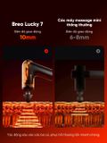 Súng Massage Breo Lucky 7 - Liệu Pháp Nhiệt Phục Hồi Cơ Bắp - Động Cơ Không Chổi Than Mạnh Mẽ