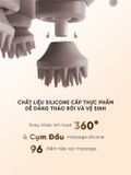 Máy Massage Đầu Breo Scalp Mini - Xoa Bóp Đa Điểm Kích Thích Mọc Tóc - Tăng Lưu Thông Máu