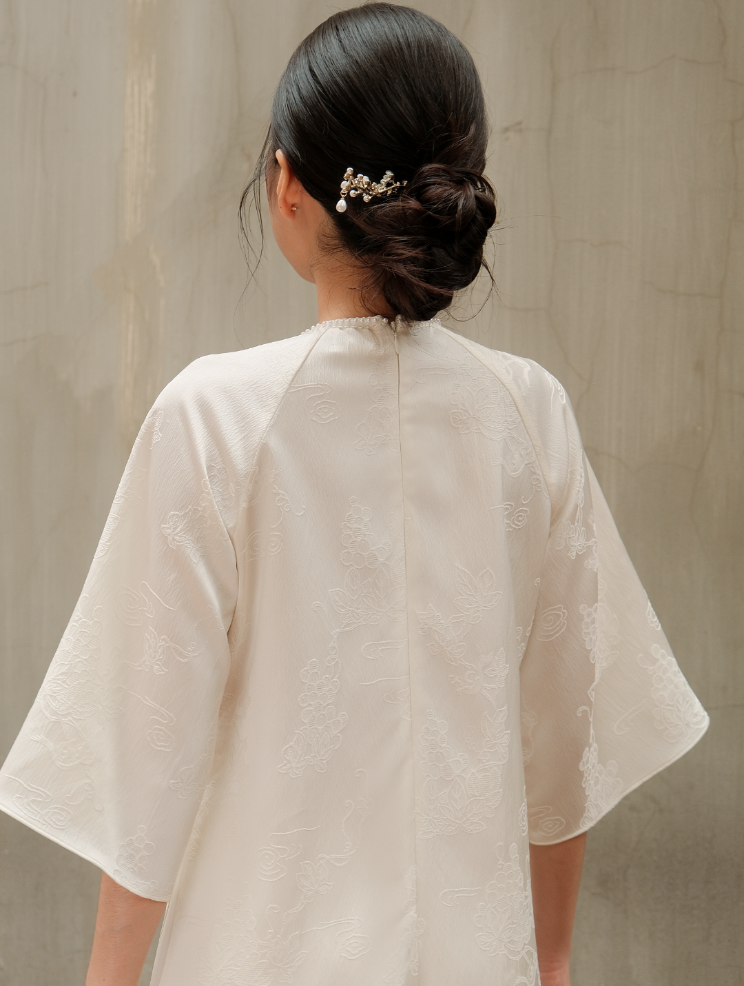 ÁO DÀI GẤM KIM