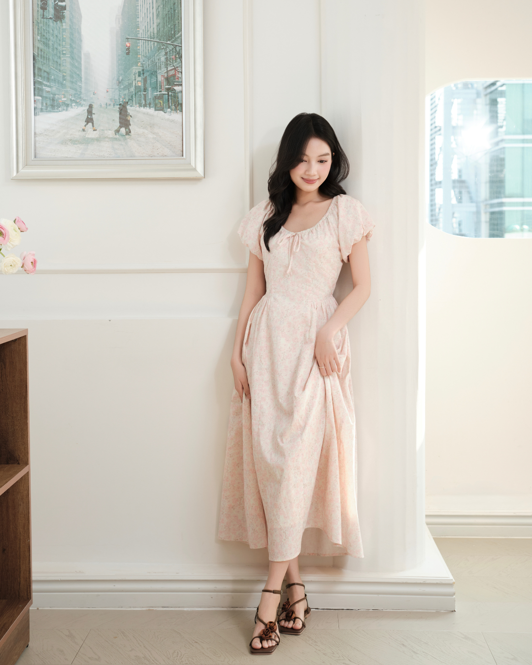 BUTTERCUP MIDI DRESS