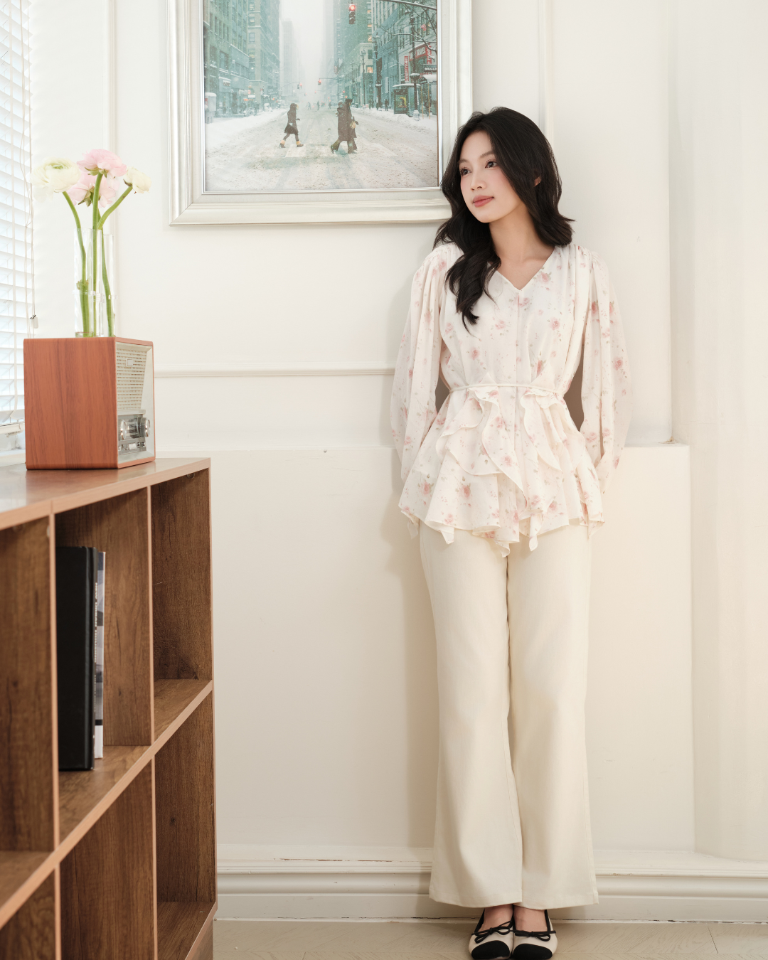 DOVE BLOUSE - FLORAL