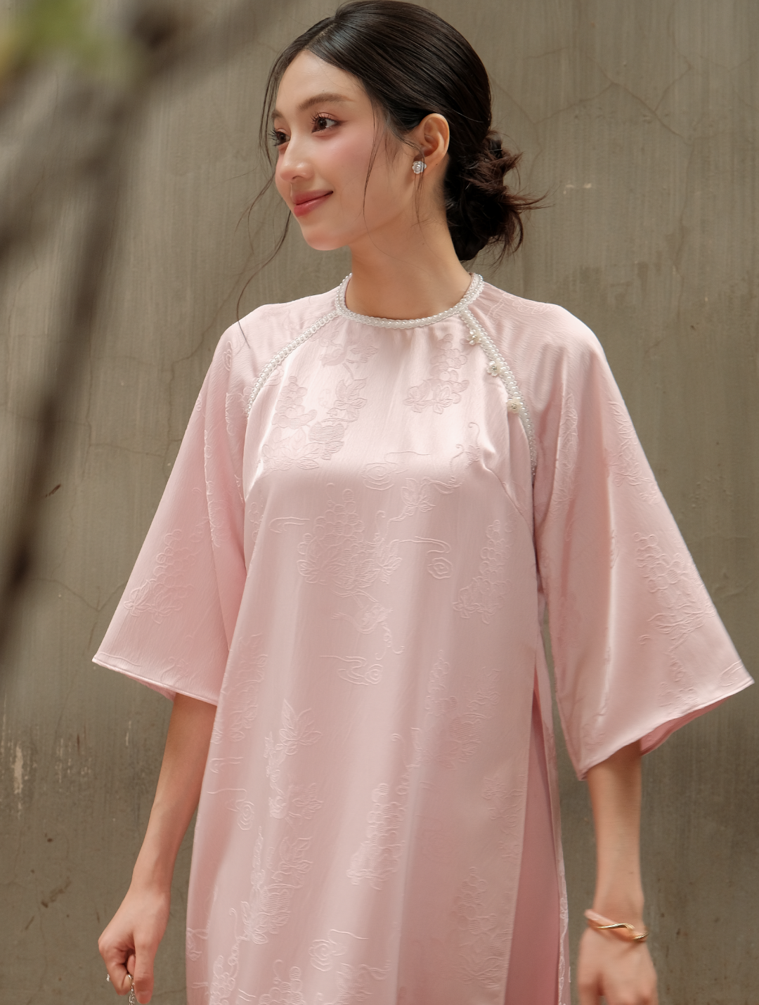 ÁO DÀI GẤM THUỶ