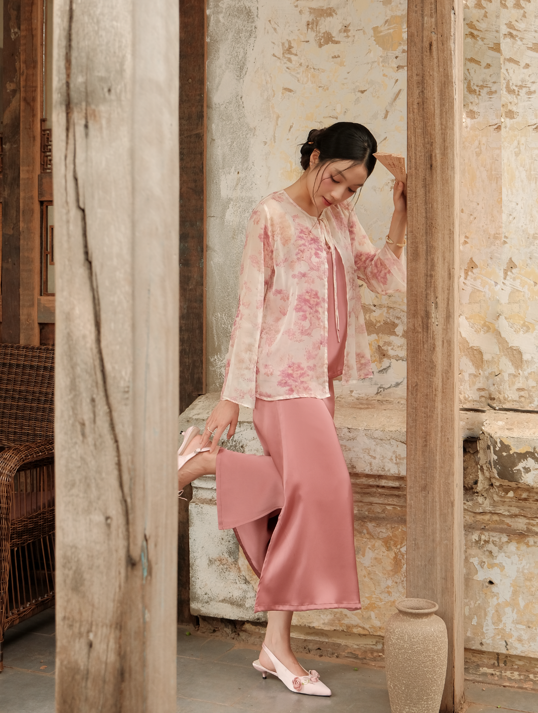LỤA ĐÀO SET