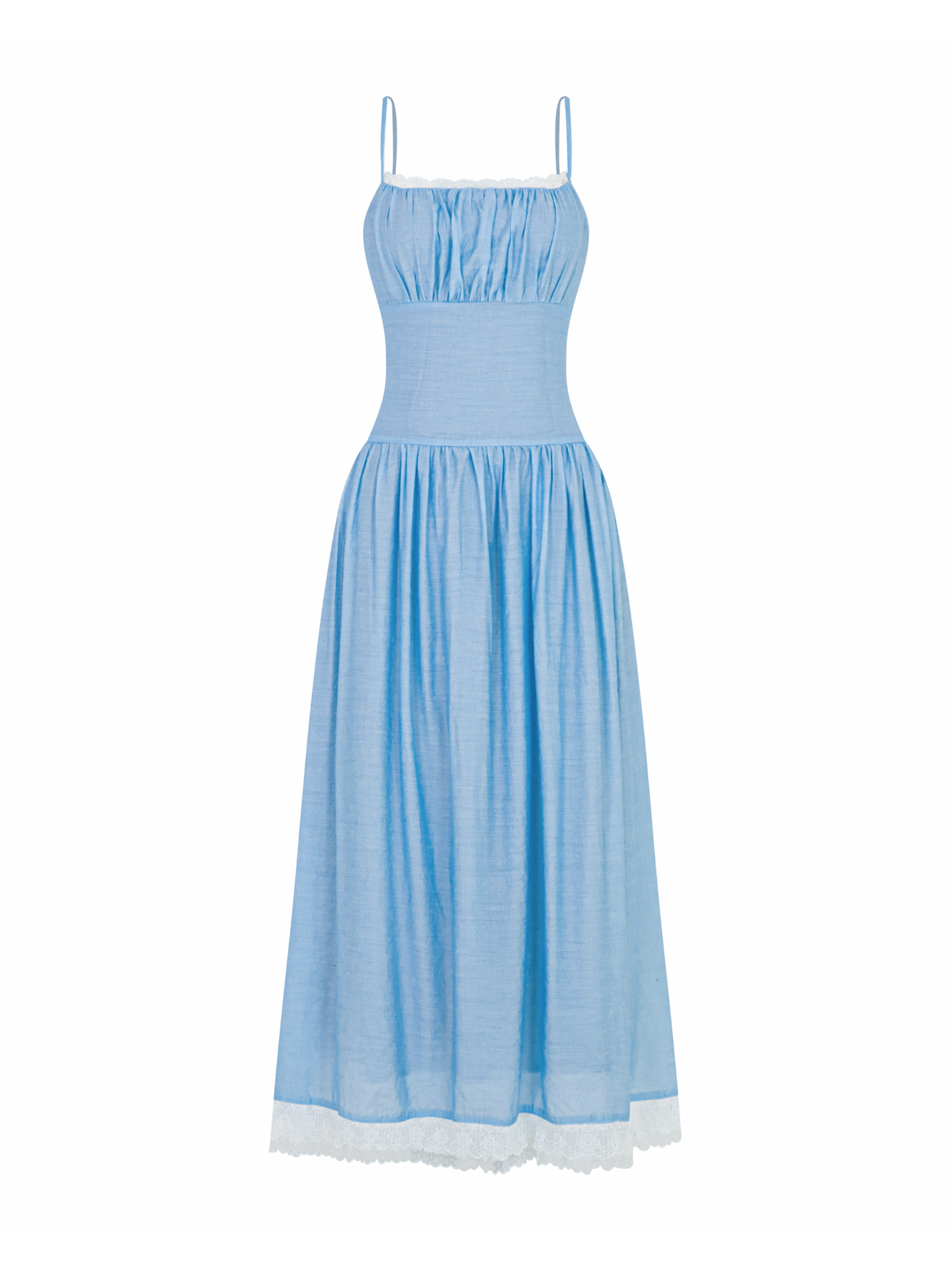 COTTON CANDY DRESS - BLUE