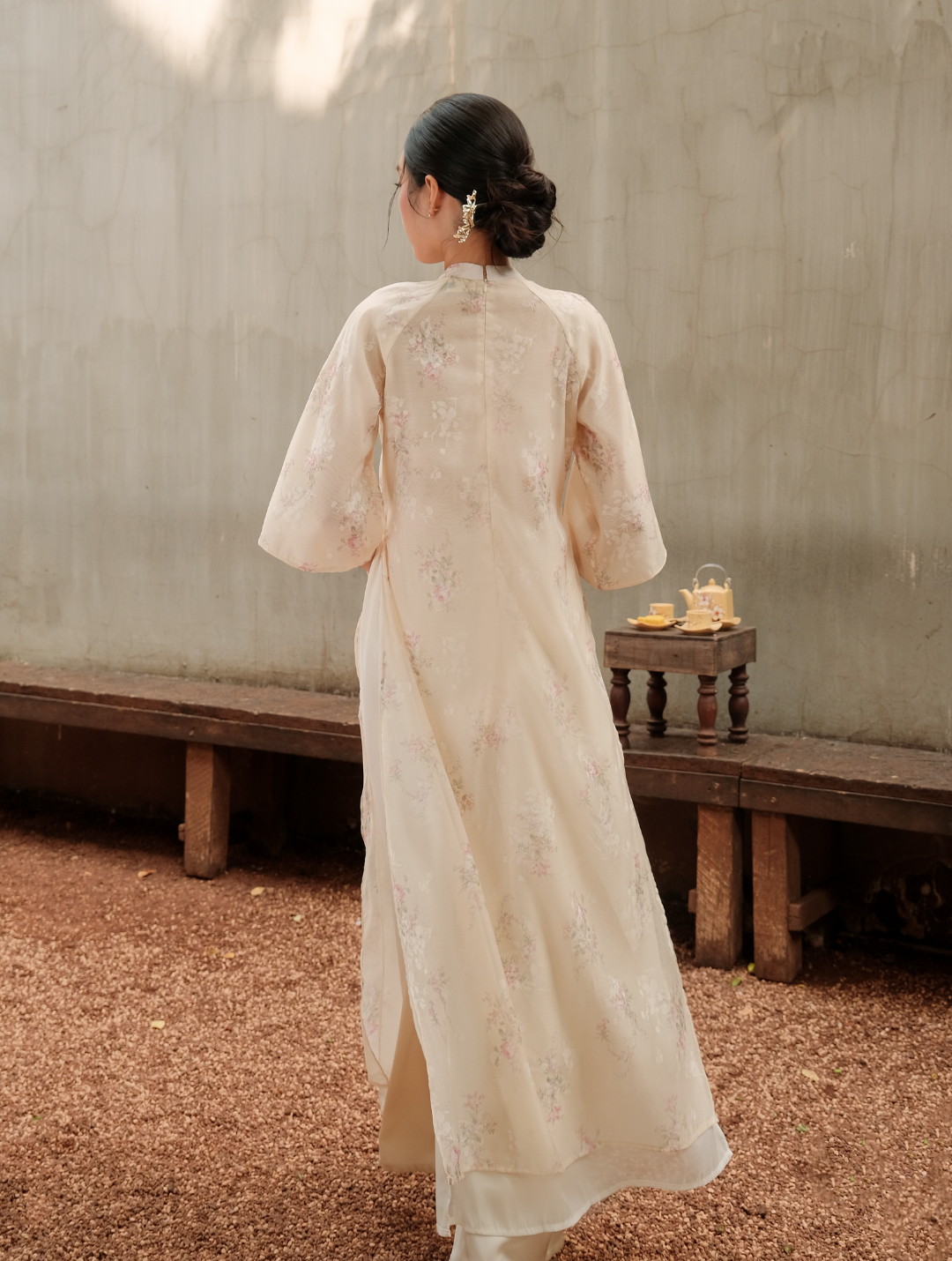 ÁO DÀI TƠ MỘC