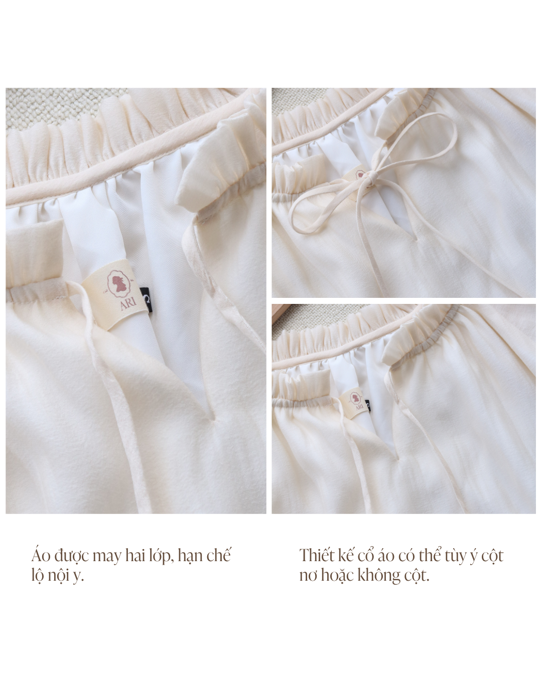 LUCIA BLOUSE - CREAMY