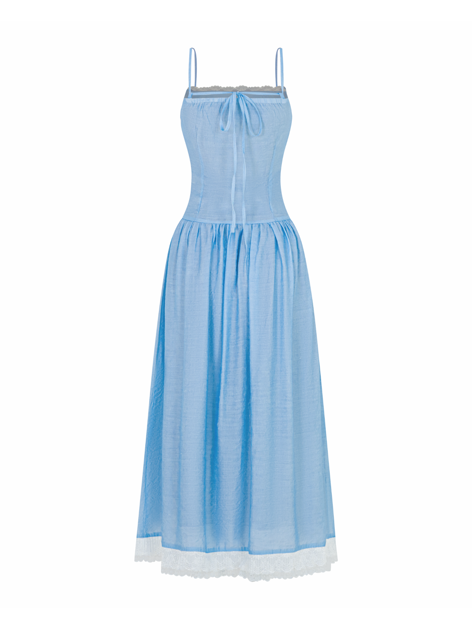 COTTON CANDY DRESS - BLUE