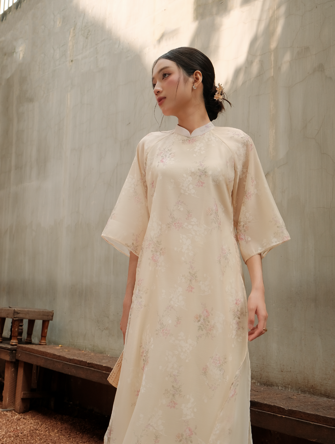 ÁO DÀI TƠ MỘC