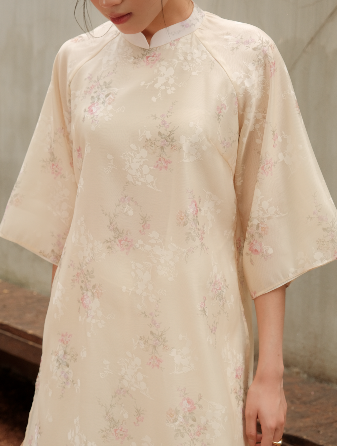 ÁO DÀI TƠ MỘC