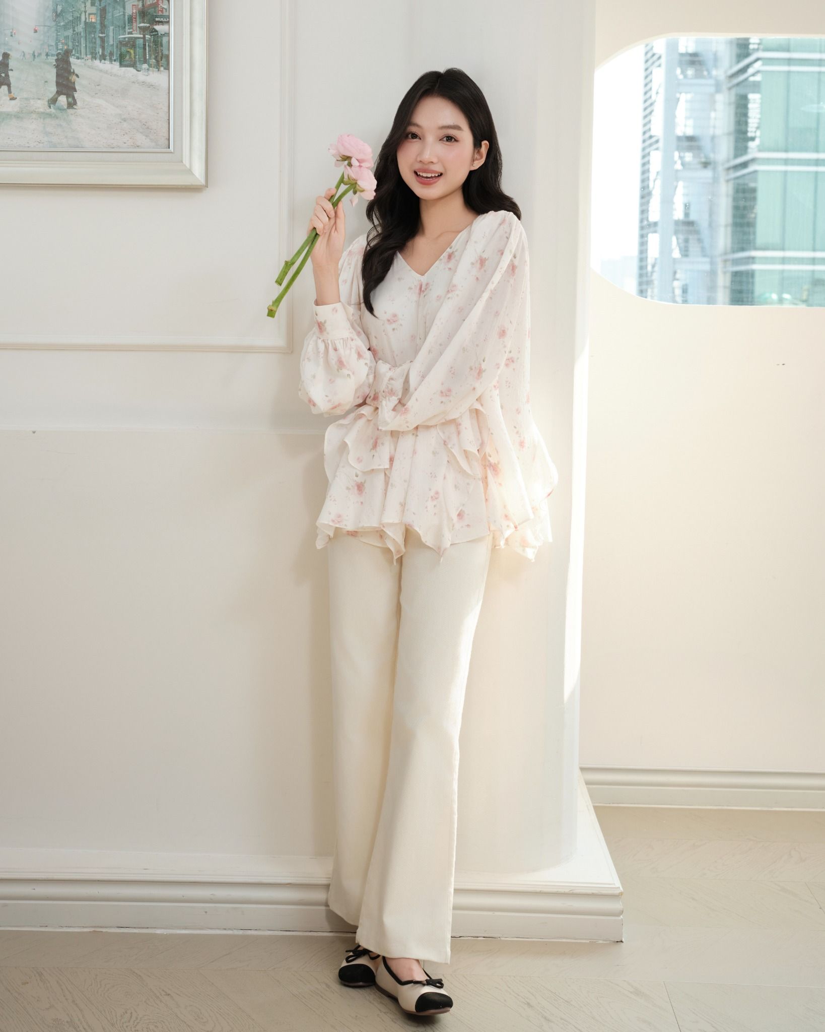 DOVE BLOUSE - FLORAL