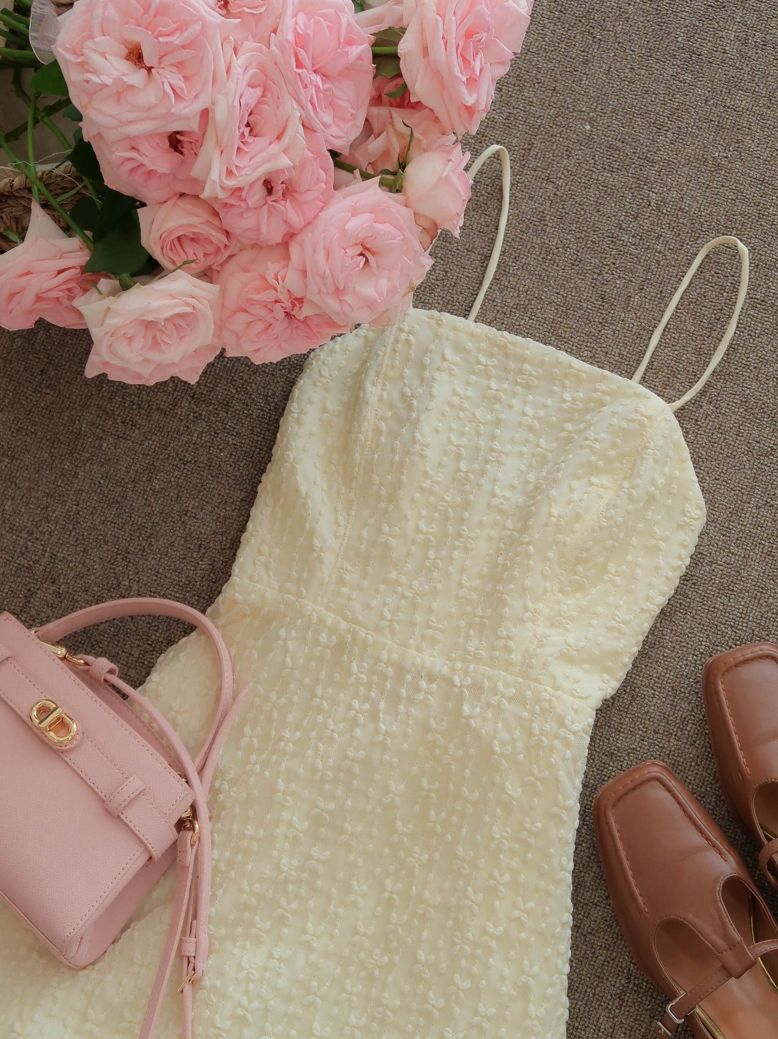 FLOWERY CAMI DRESS