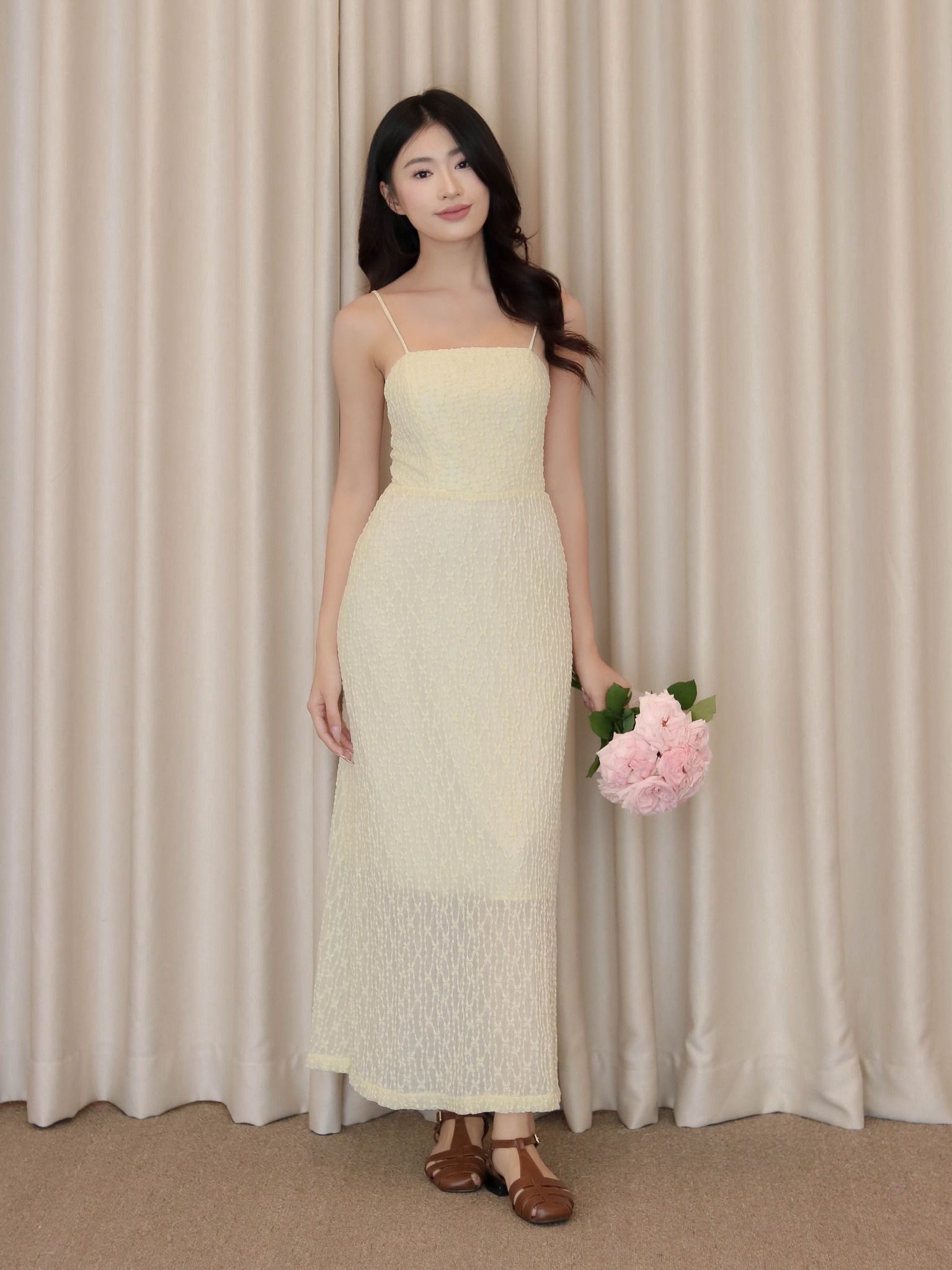 FLOWERY CAMI DRESS
