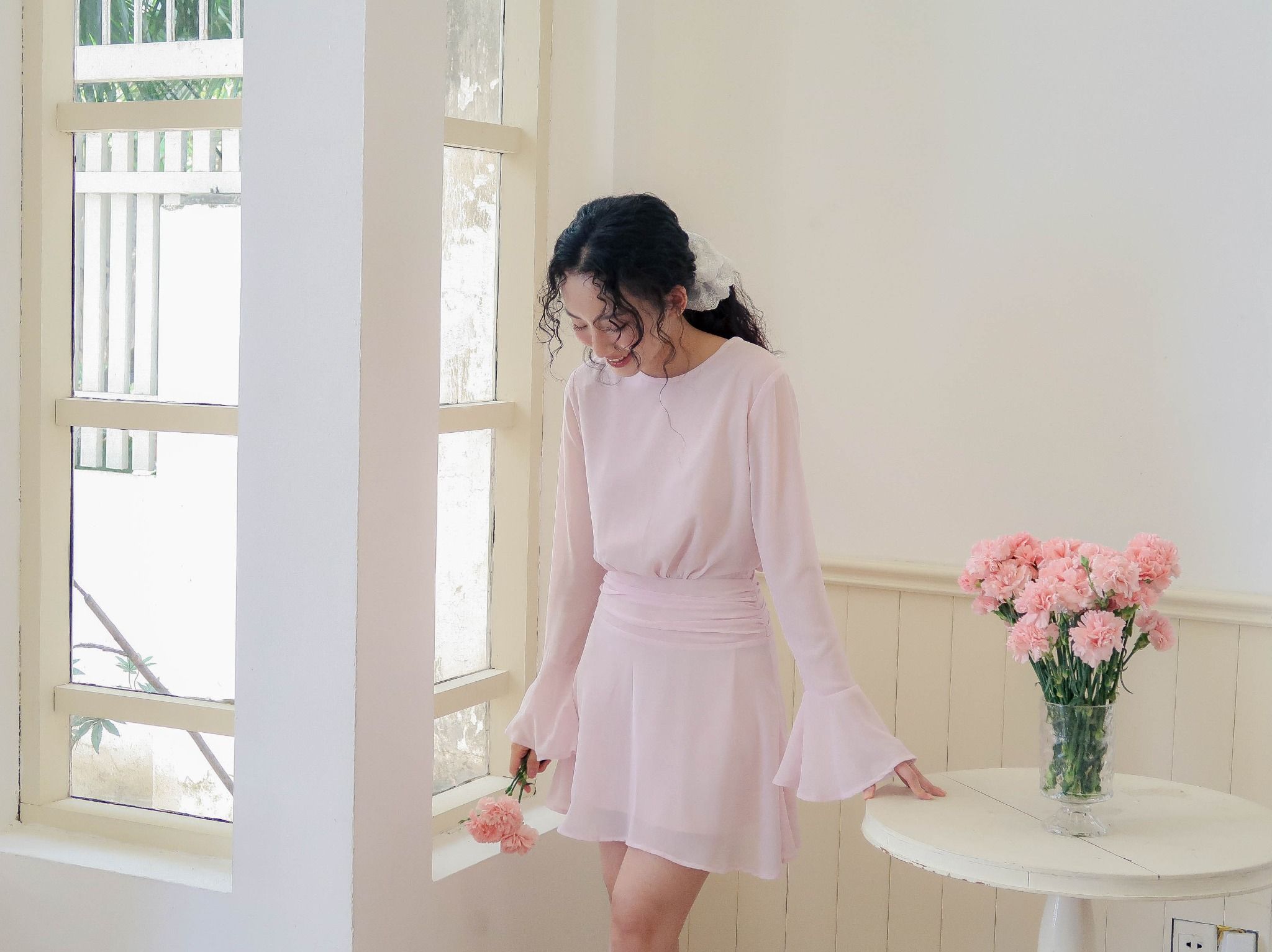 MONTANA DRESS - BLUSH PINK