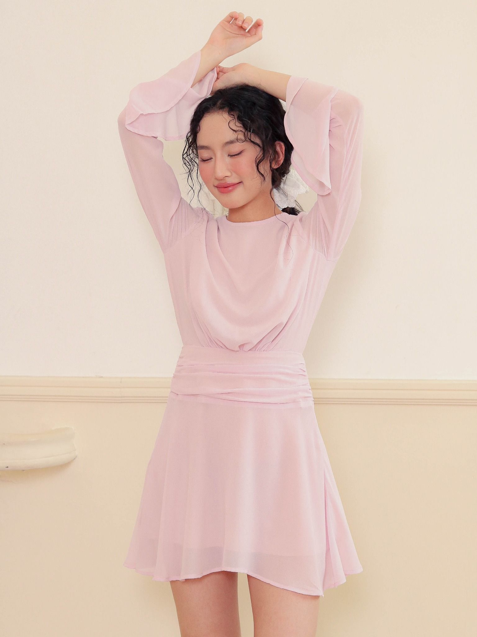MONTANA DRESS - BLUSH PINK