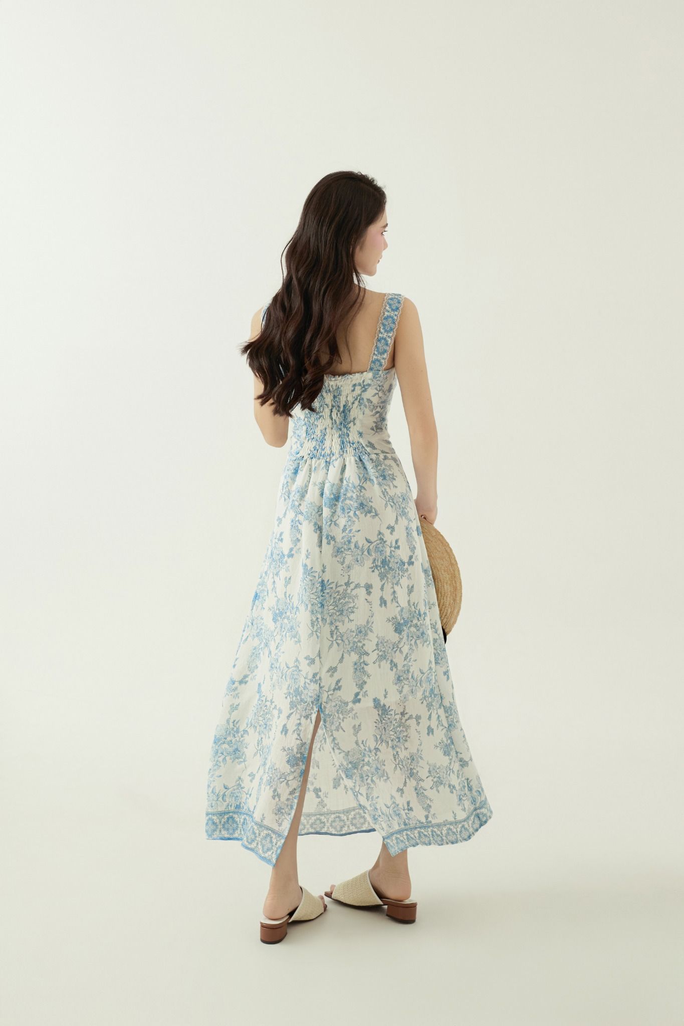 BLUE TOILE DRESS