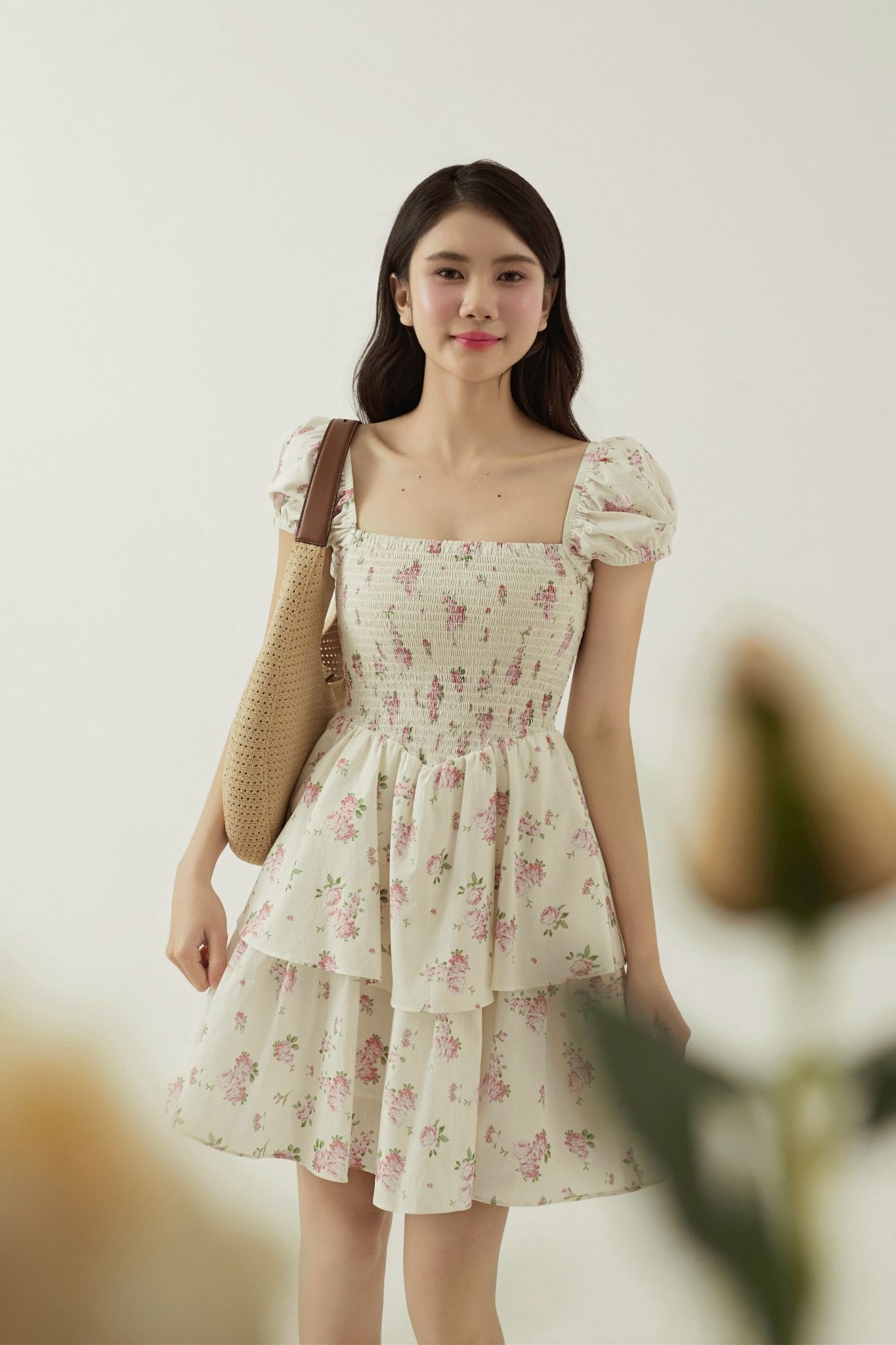 ASHLEY SMOCK DRESS
