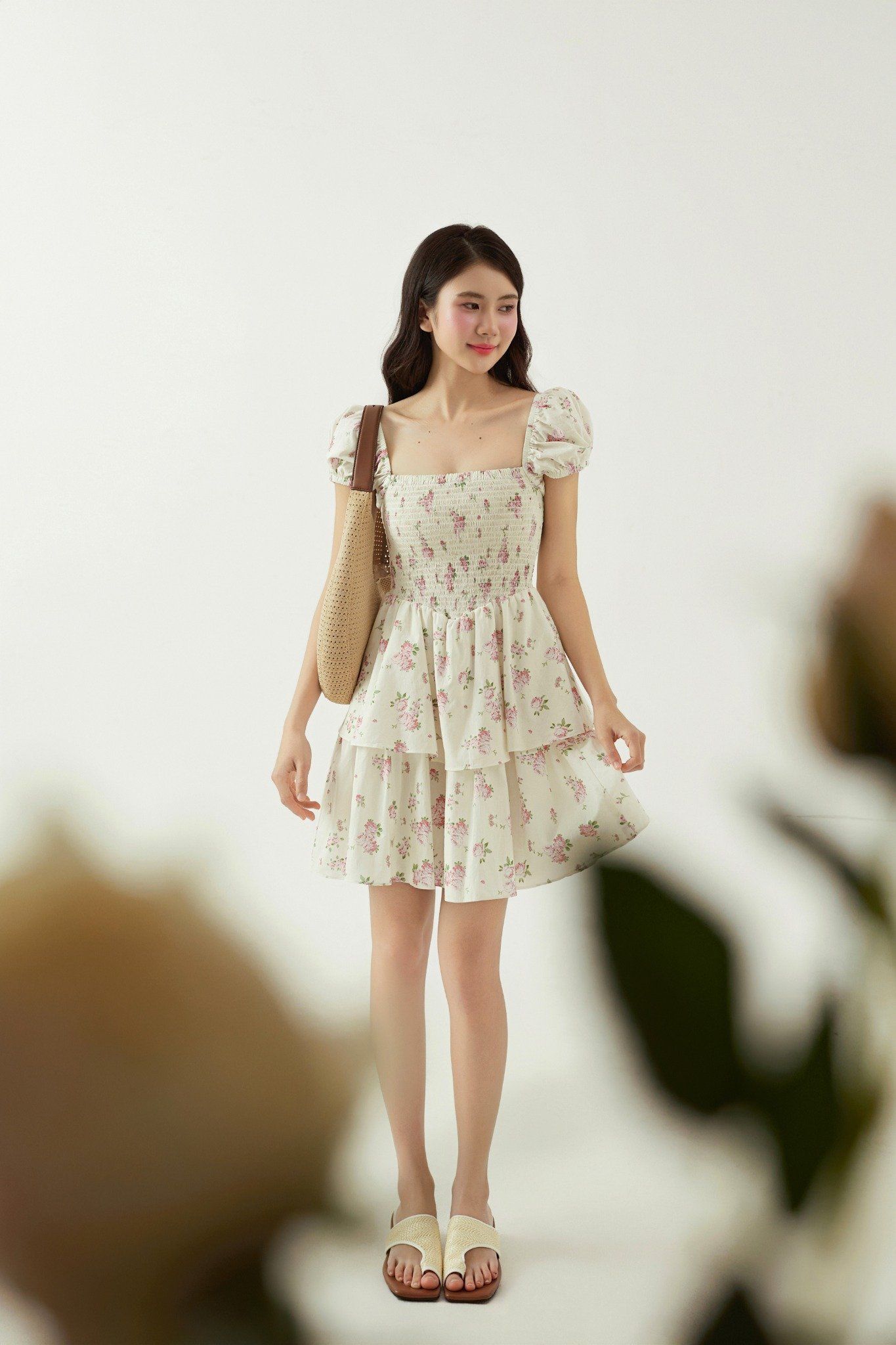 ASHLEY SMOCK DRESS
