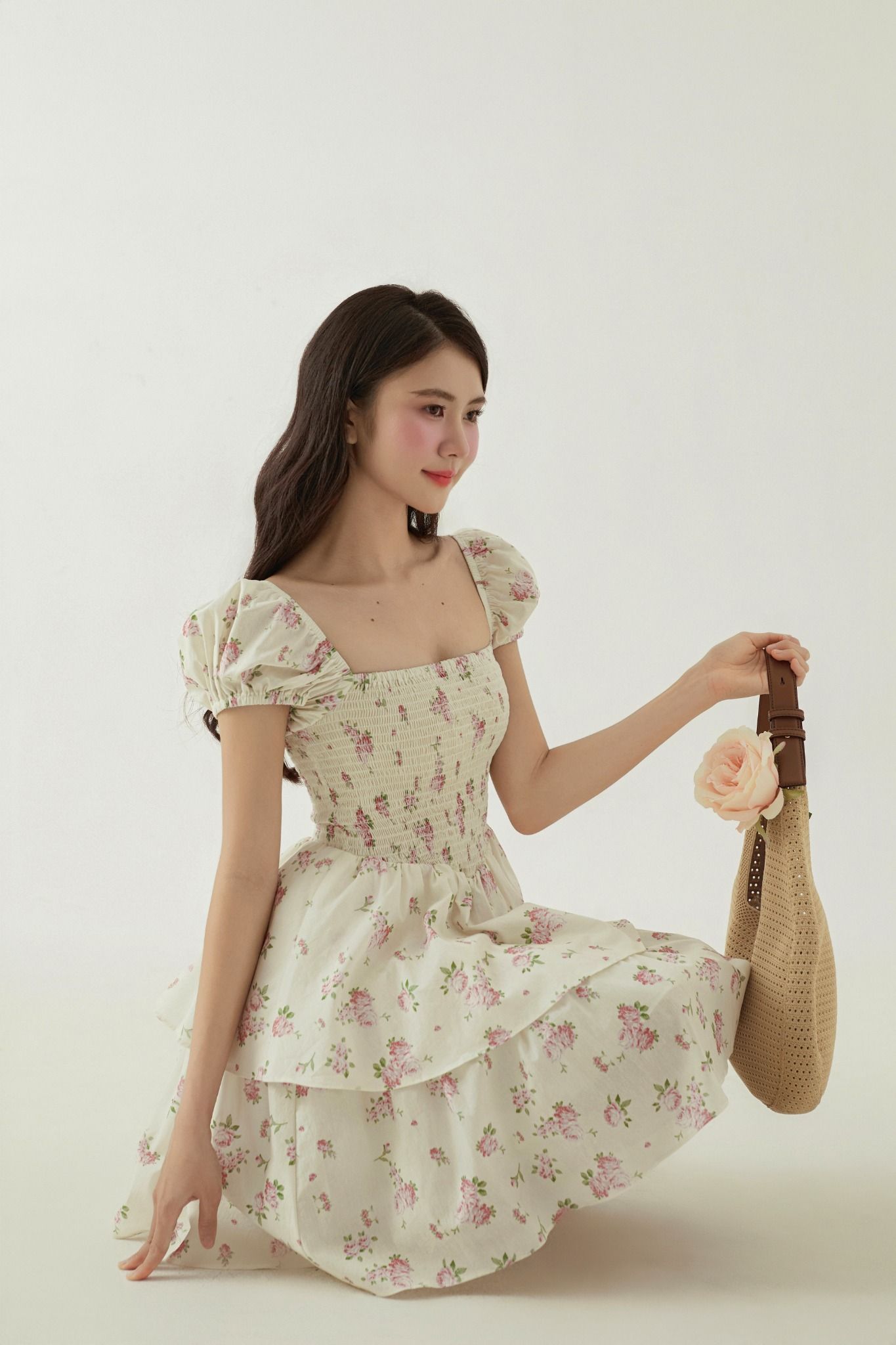 ASHLEY SMOCK DRESS