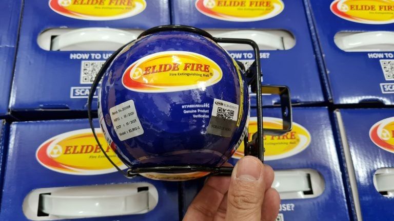 Bóng chữa cháy tự động dùng cho động cơ xe và tàu thuyền Elide Fire ELB-03