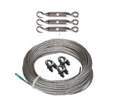 Bộ dây chằng cố định trụ đỡ kim thu sét