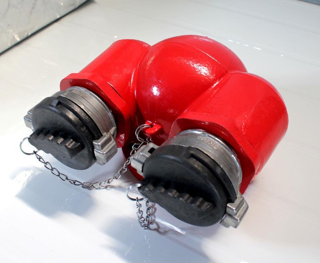 Họng tiếp nước chữa cháy FUJI 2 họng DN65 FJVL - 2xDN65